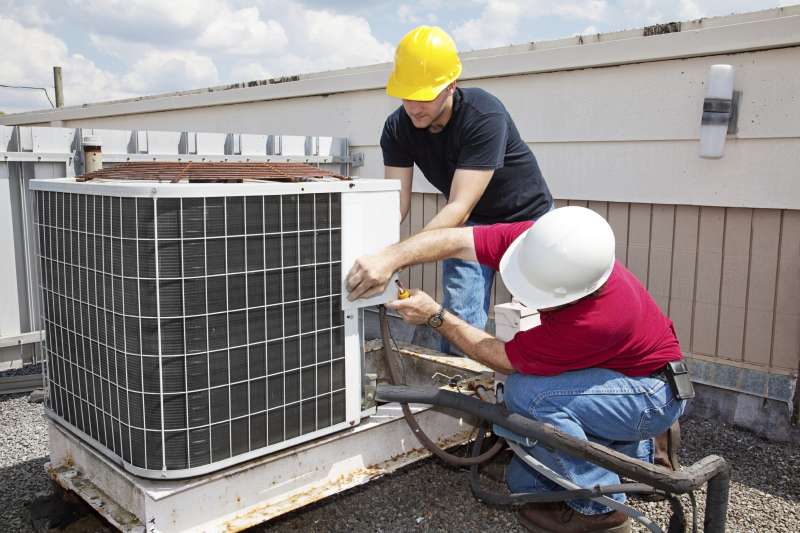 Air purification and filtration system installation